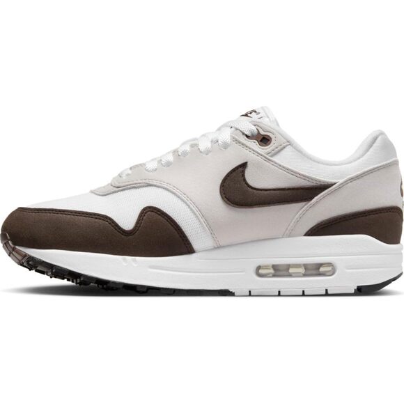 NWT Nike Air Max 1 Women's Sneakers DZ2628-004, Grey/Baroque Brown, Size 6 - Picture 1 of 6
